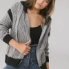 Bohme Giselle Zip Up Sweater