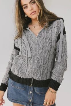 Bohme Giselle Zip Up Sweater