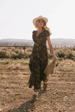 Bohme Gretchen Floral Maxi Dress