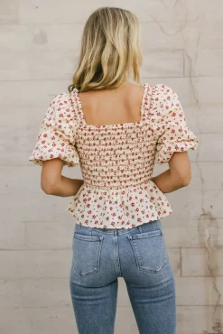 Bohme Gretta Smocked Blouse - FINAL SALE