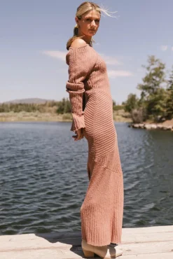 Bohme Grove Ribbed Maxi Dress in