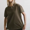 Bohme Gunner Basic Tee in Dark Olive
