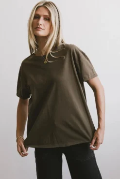 Bohme Gunner Basic Tee in Dark Olive