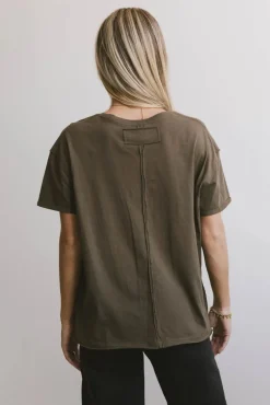 Bohme Gunner Basic Tee in Dark Olive