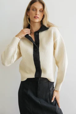 Bohme Hailey Colorblock Cardigan in