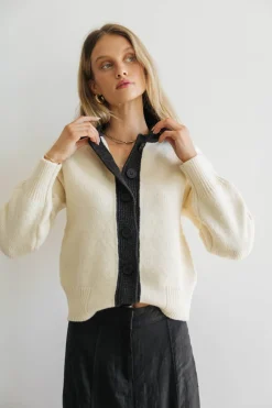 Bohme Hailey Colorblock Cardigan in