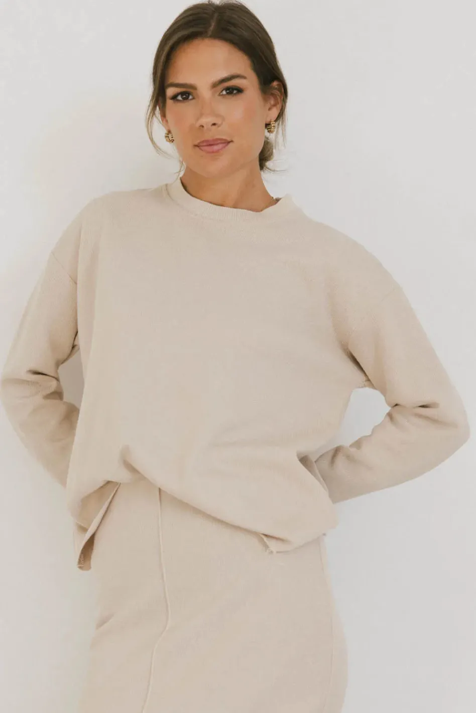 Bohme Harden Sweater Top in