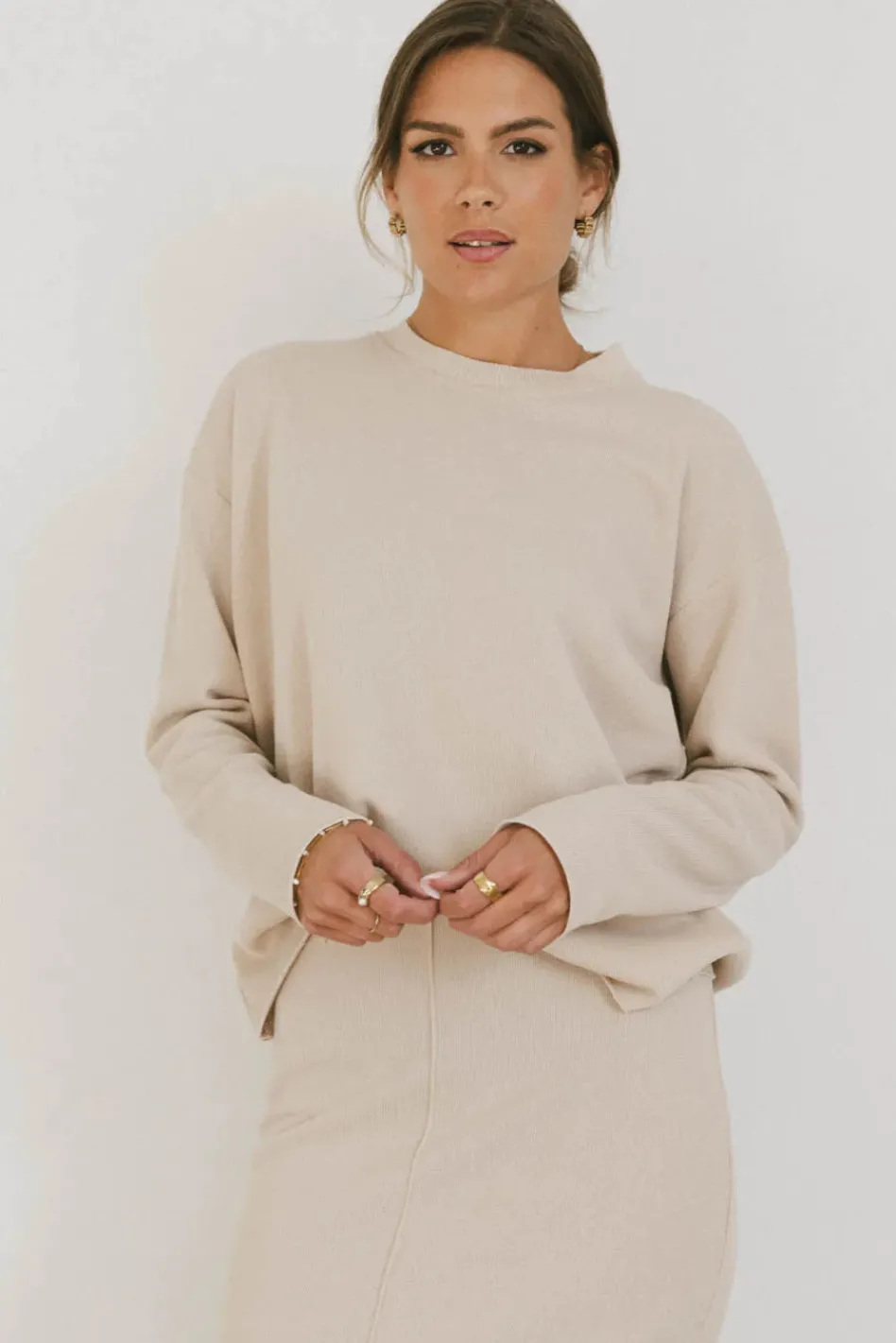 Bohme Harden Sweater Top in