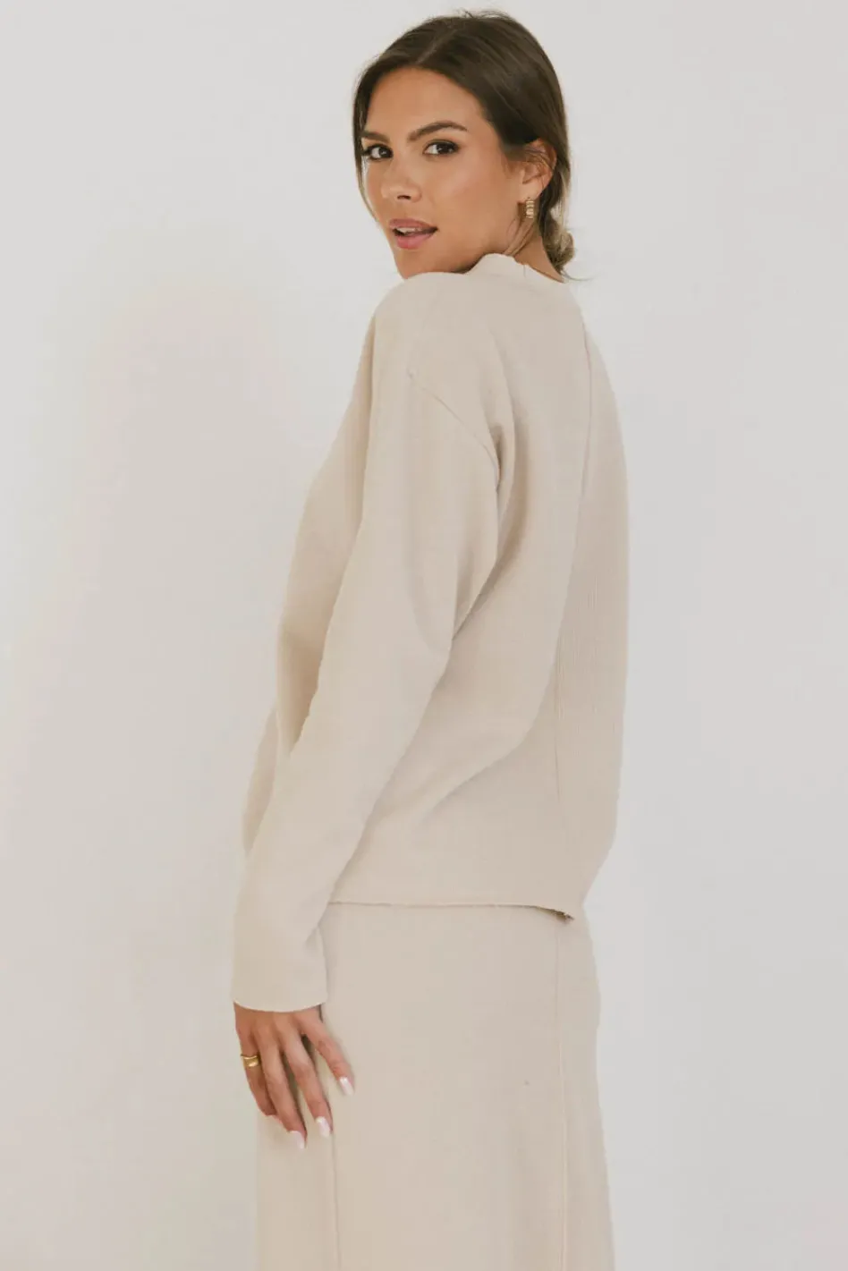 Bohme Harden Sweater Top in