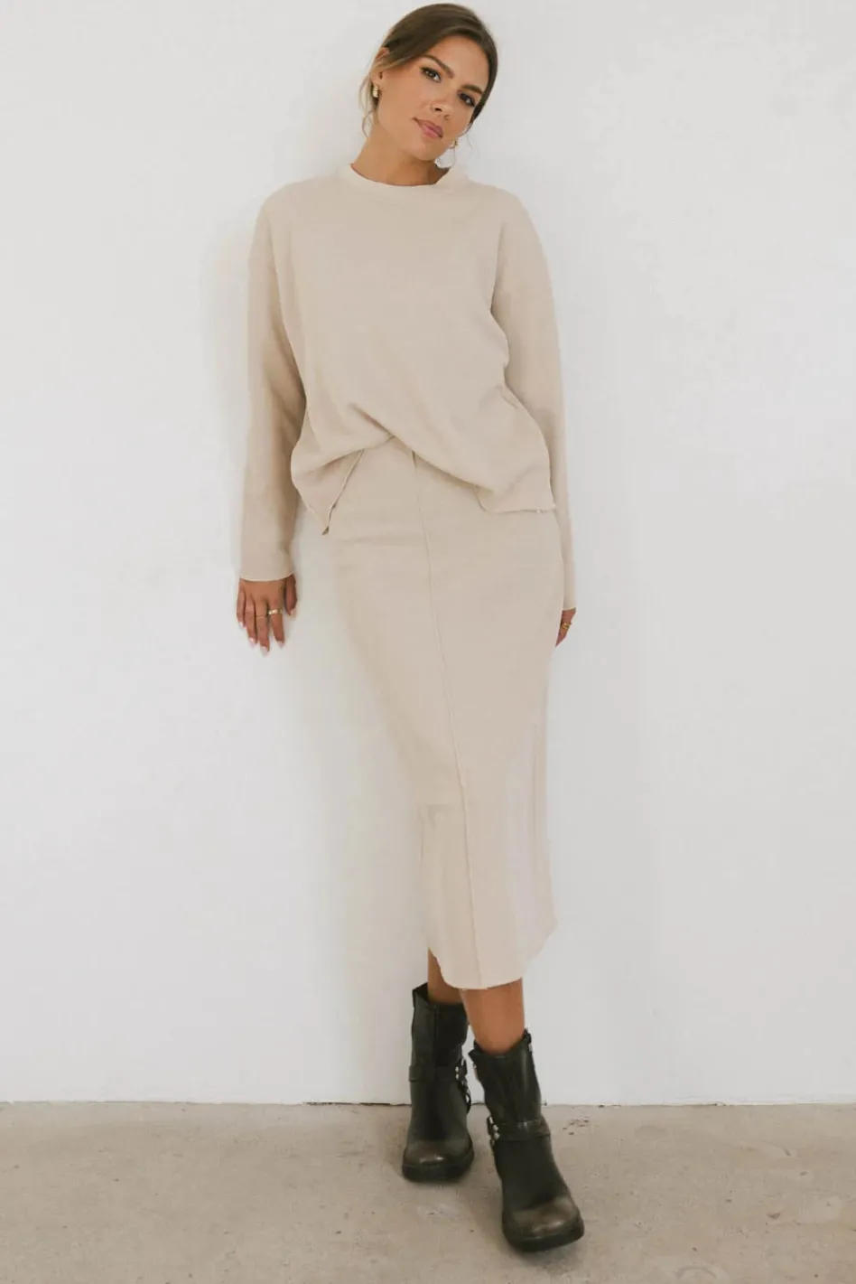 Bohme Harden Sweater Top in
