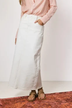 Bohme Harley Denim Midi Skirt in - FINAL SALE