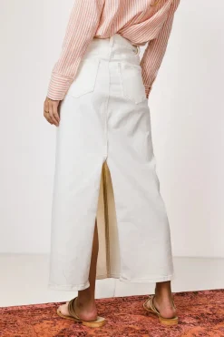 Bohme Harley Denim Midi Skirt in - FINAL SALE