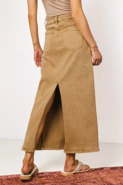 Bohme Harley Denim Midi Skirt in