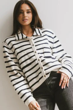 Bohme Harper Striped Cardigan in