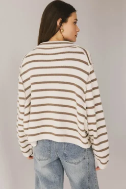 Bohme Harper Striped Cardigan in