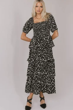 Bohme Hart Tiered Maxi Dress