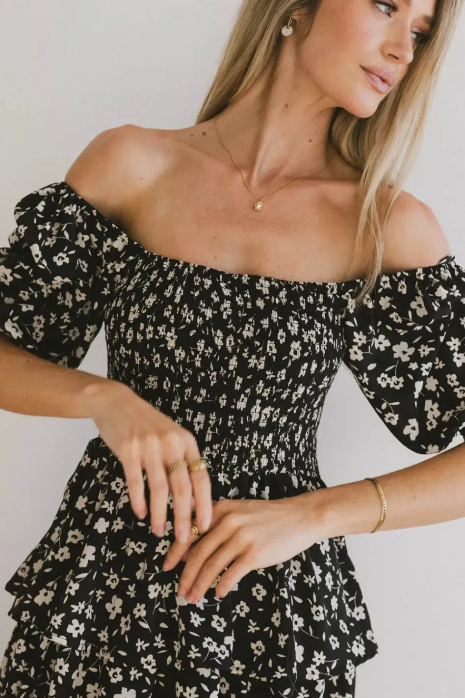Bohme Hart Tiered Maxi Dress
