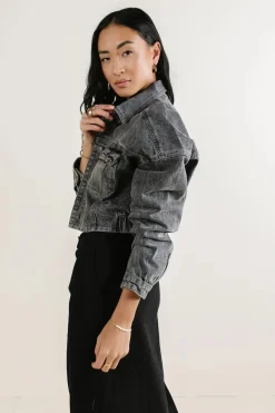 Bohme Hayes Cropped Denim Jacket