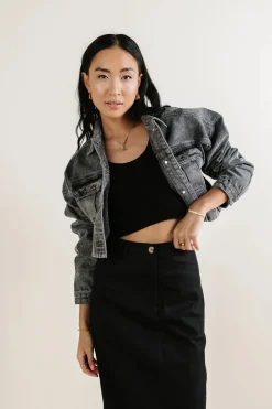 Bohme Hayes Cropped Denim Jacket
