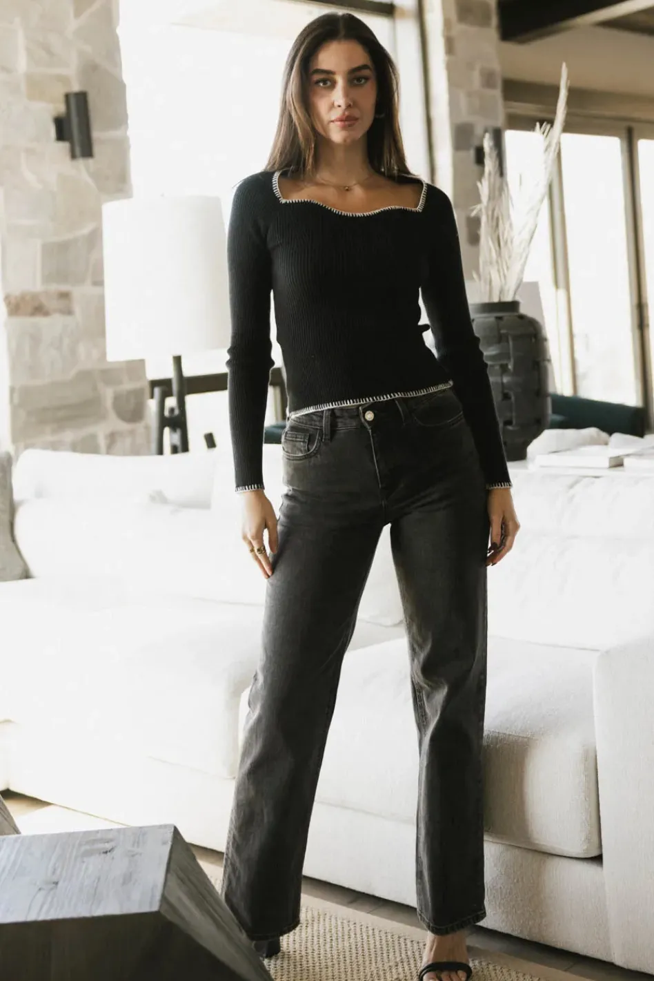 Bohme Hazel Ribbed Sweater in