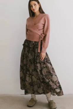 Bohme Heather Floral Maxi Skirt in