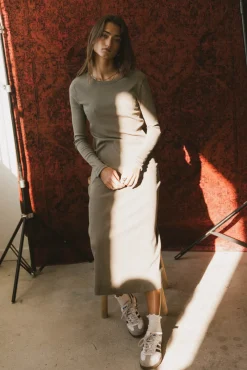 Bohme Hollis Ribbed Dress in