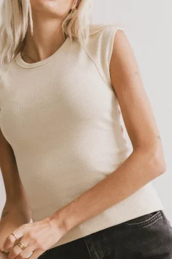 Bohme Huxley Cap Sleeve Top in