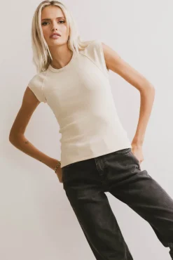Bohme Huxley Cap Sleeve Top in