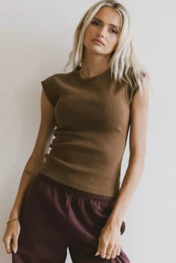 Bohme Huxley Cap Sleeve Top in