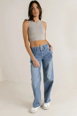 Bohme Ines Waffle Knit Tank in - FINAL SALE