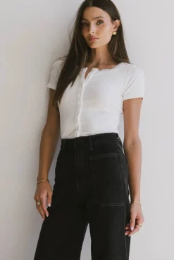 Bohme Ipsy Ribbed Tee in