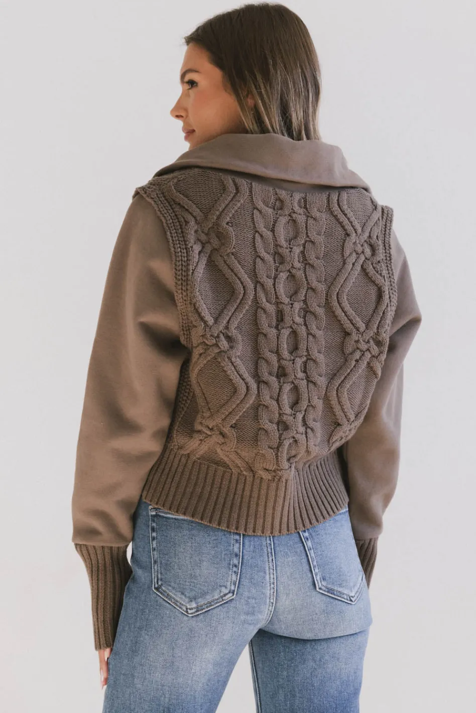 Bohme Irene Cable Knit Sweater in
