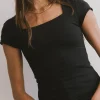 Bohme Irene Square Neck Top in