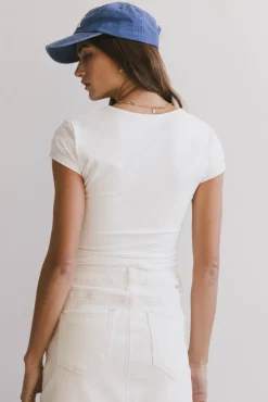 Bohme Irene Square Neck Top in