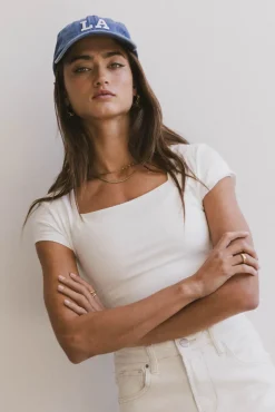Bohme Irene Square Neck Top in