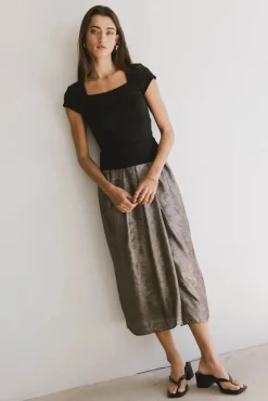 Bohme Isla Midi Skirt