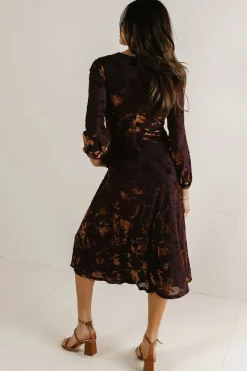 Bohme Jane Velvet Midi Dress