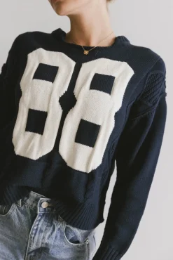 Bohme Jersey Cable Knit Sweater