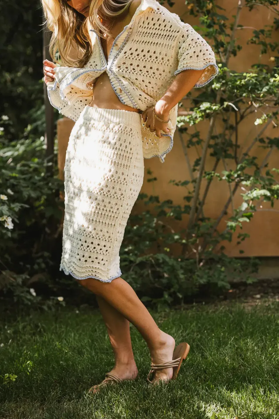 Bohme Joelle Crocheted Skirt