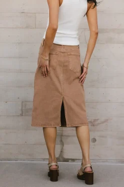 Bohme Jordan Denim Skirt in