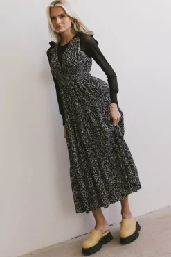 Bohme Josephine Floral Tie Strap Dress