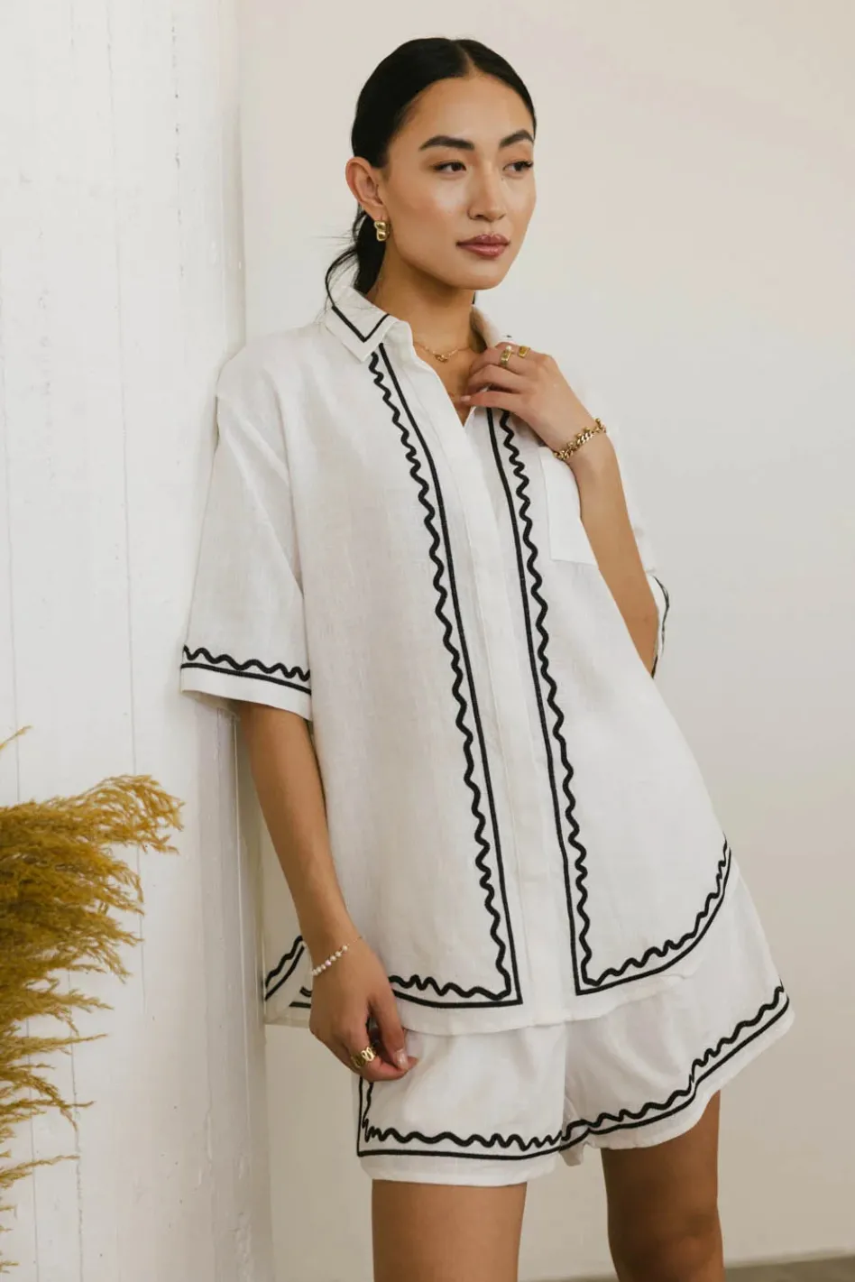 Bohme Josie Embroidered Top