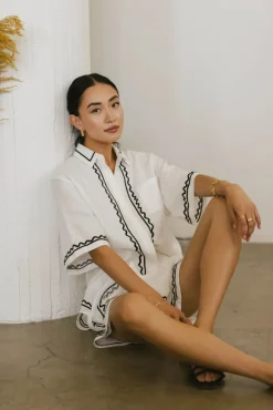 Bohme Josie Embroidered Top