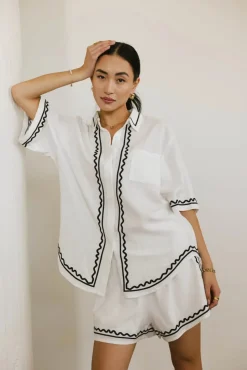 Bohme Josie Embroidered Top