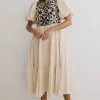 Bohme Joyce Crochet Bodice Dress