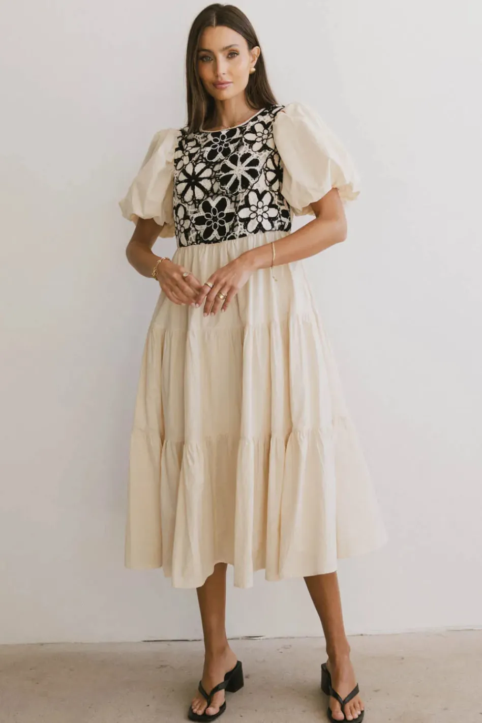 Bohme Joyce Crochet Bodice Dress