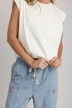 Bohme Kaidence Muscle Tee in - FINAL SALE