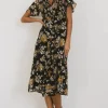 Bohme Kaitlyn Floral Midi Dress