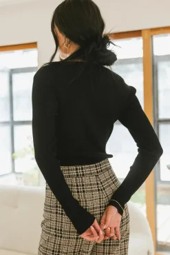 Bohme Kali Fitted Ribbed Sweater in
