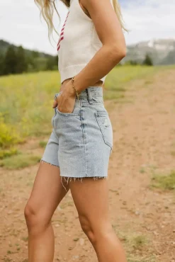 Bohme Kambria High Rise Denim Shorts - FINAL SALE